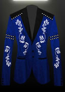 trajes gruperos, traje para grupo musical