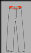 Medida para pantalon